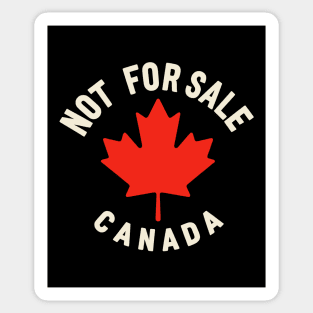 Canada Not For Sale Sticker